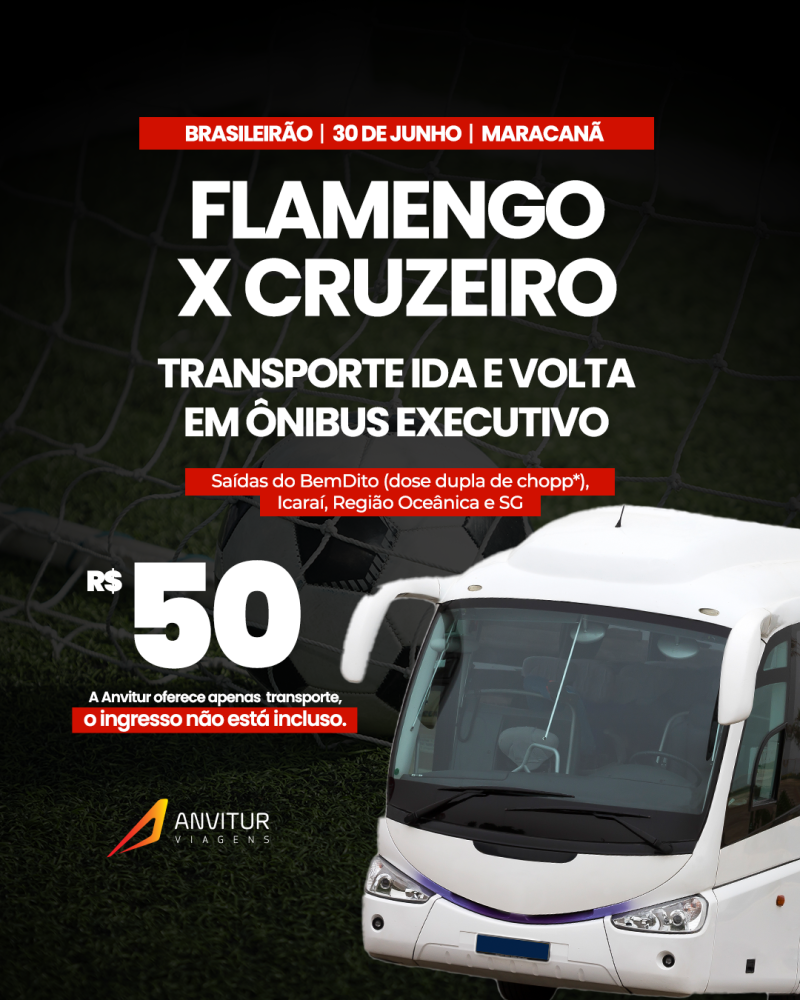 transporte da Anvitur flamengo