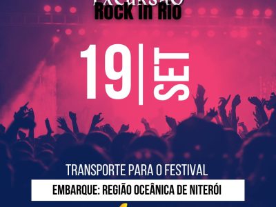 Excursão para Rock in Rio Região Oceânica