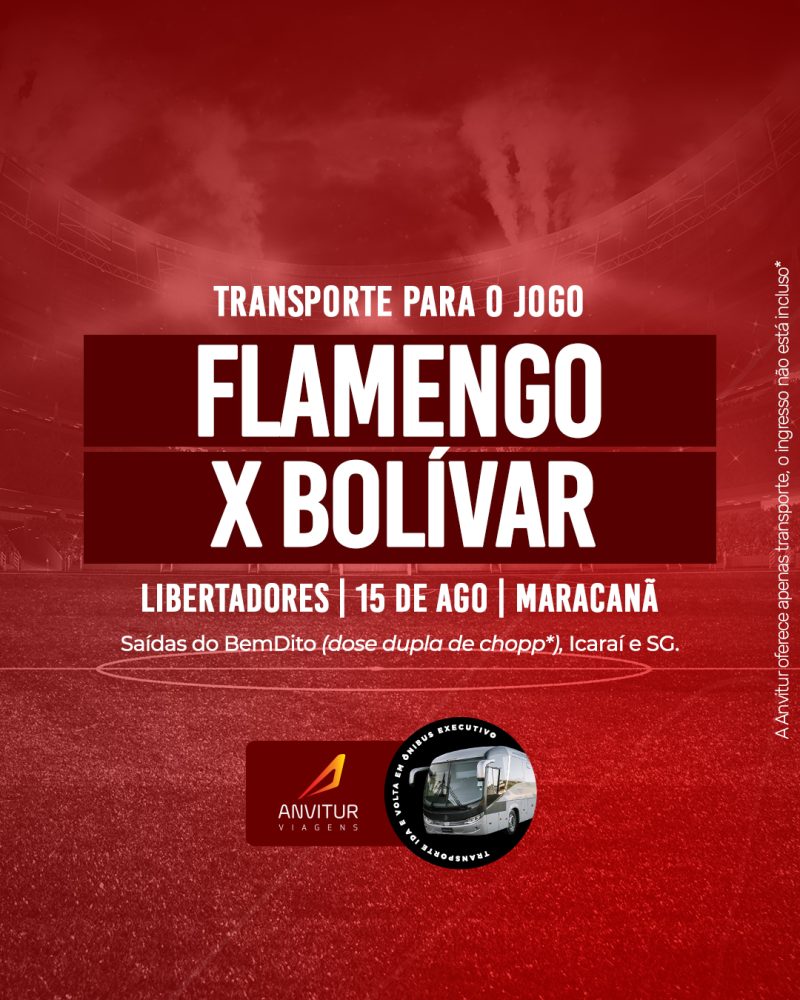 Transporte Flamengo x Bolívar