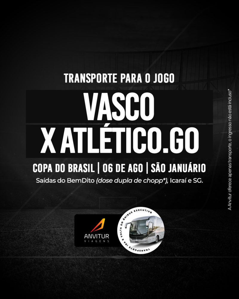 Transporte Vasco x Atlético-GO