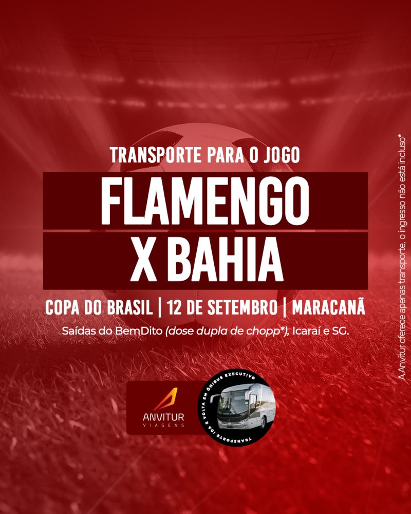 Transporte Flamengo x Bahia