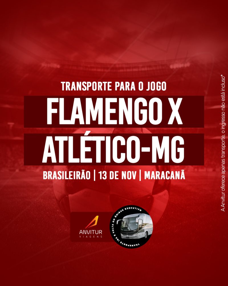 Transporte Flamengo x Atlético-MG 13/11 - Embarque São Gonçalo