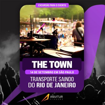 Transporte The Town saída do Rio de Janeiro