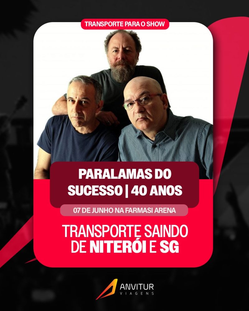 Transporte Paralamas do Sucesso 07/06 - Embarque São Gonçalo