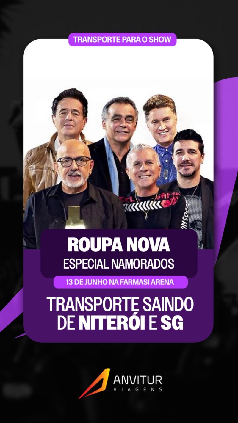 Transporte Roupa Nova 13/06 - Embarque Niterói