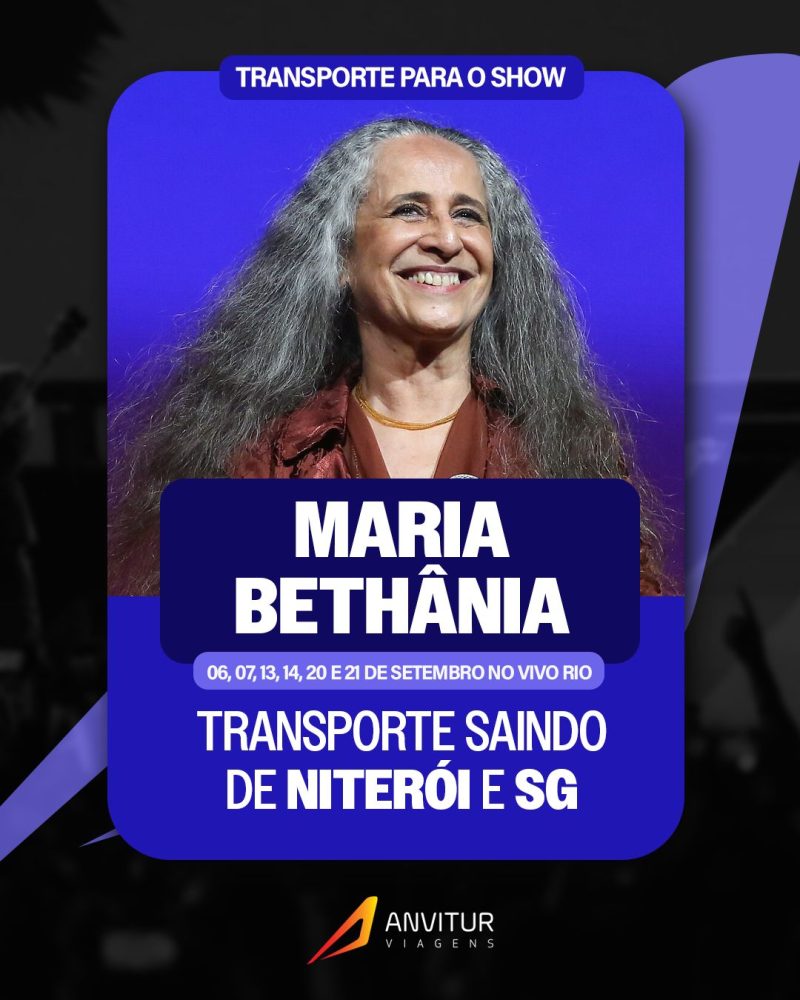Transporte Maria Bethânia 21/09 - Embarque Niterói