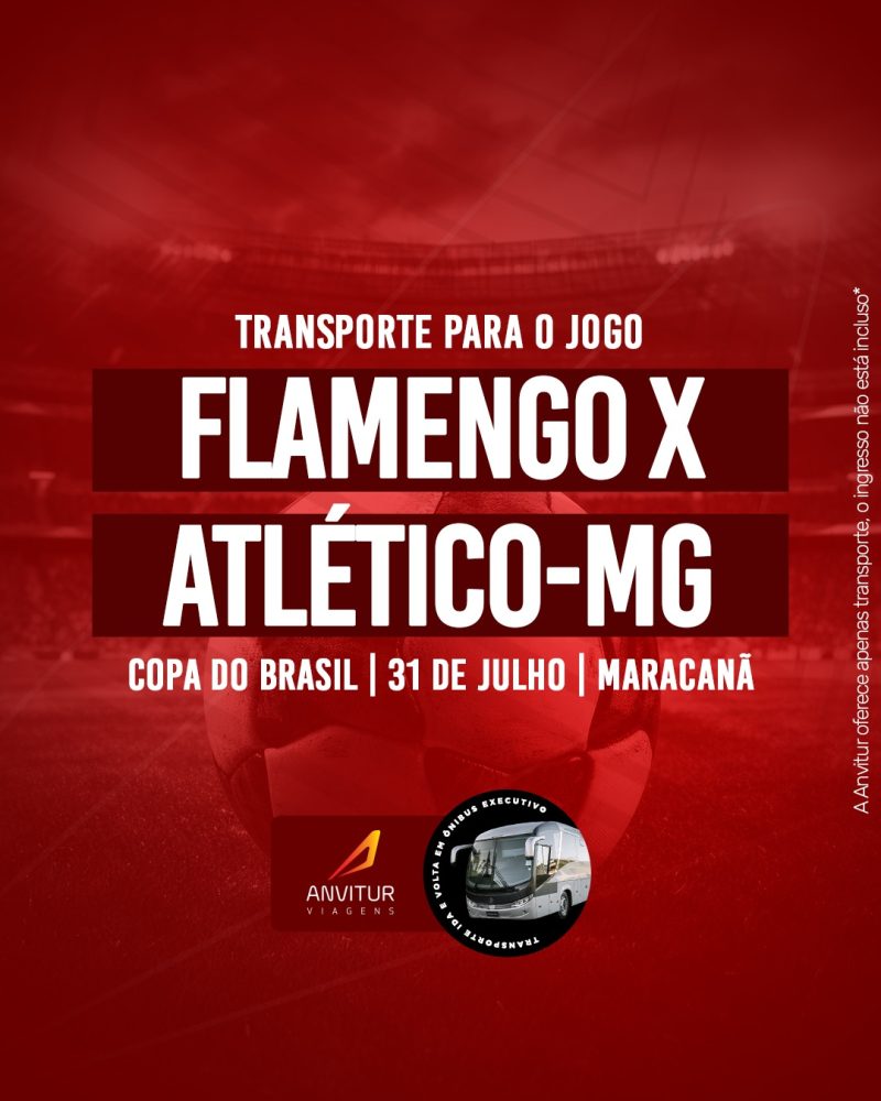 Transporte Flamengo x Atlético-MG