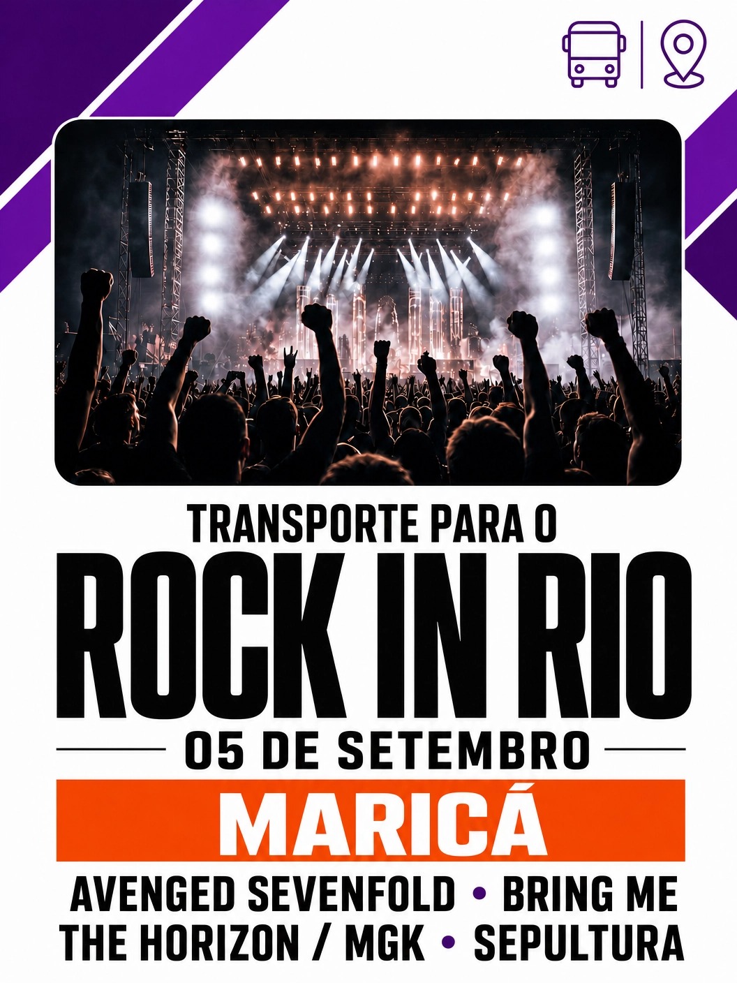 Rock in Rio 05 set Maricá