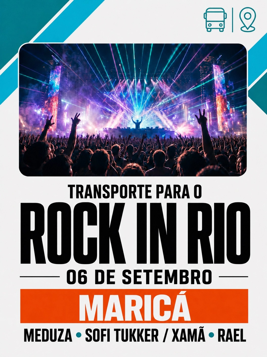 Rock in Rio 06 set Maricá