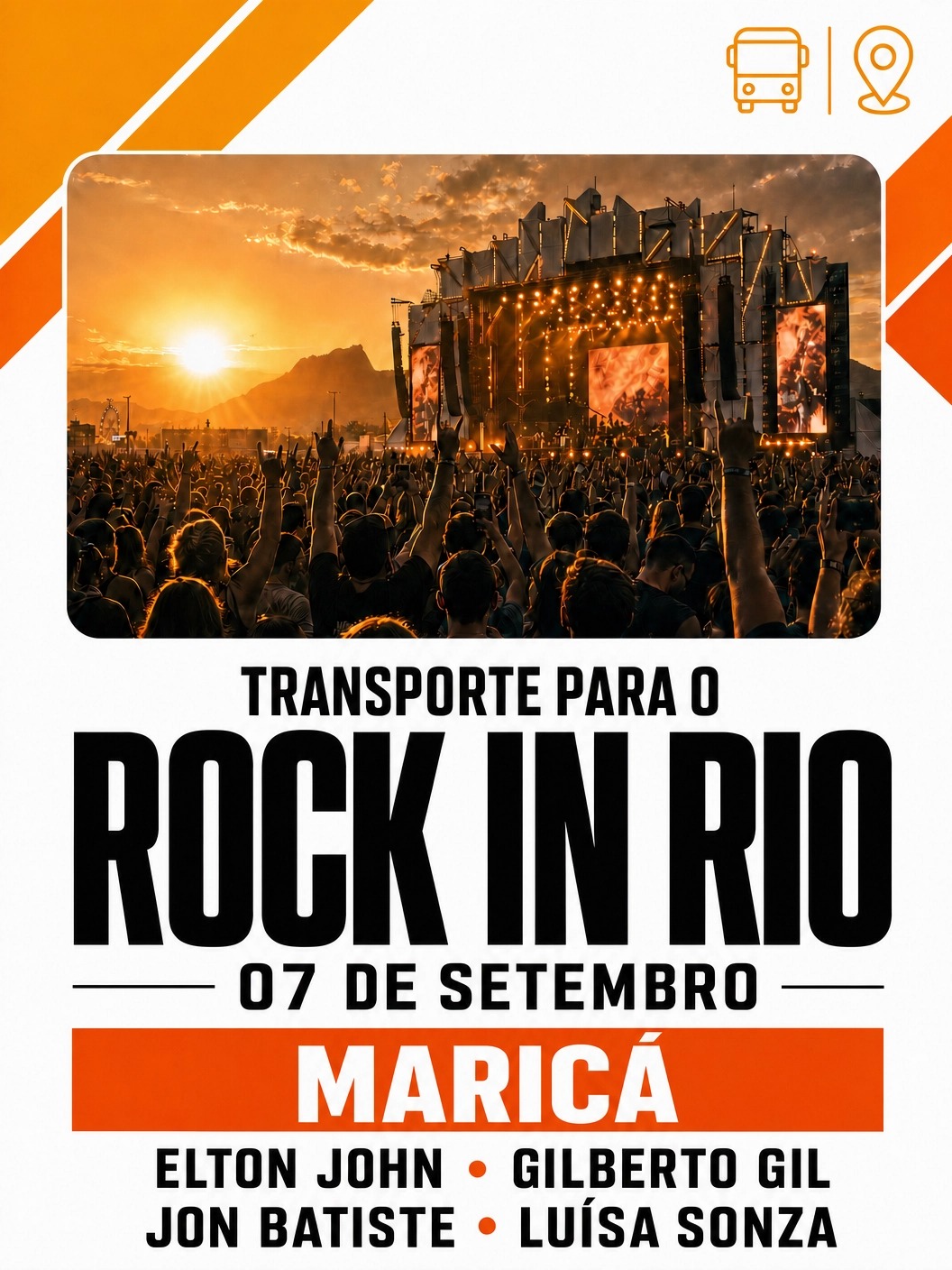 Rock in Rio 07 set Maricá