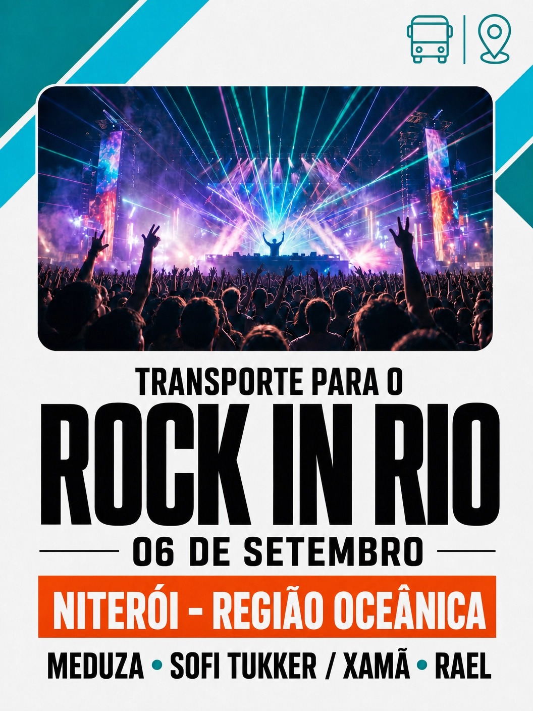 Rock in Rio 06 set Região Oceânica
