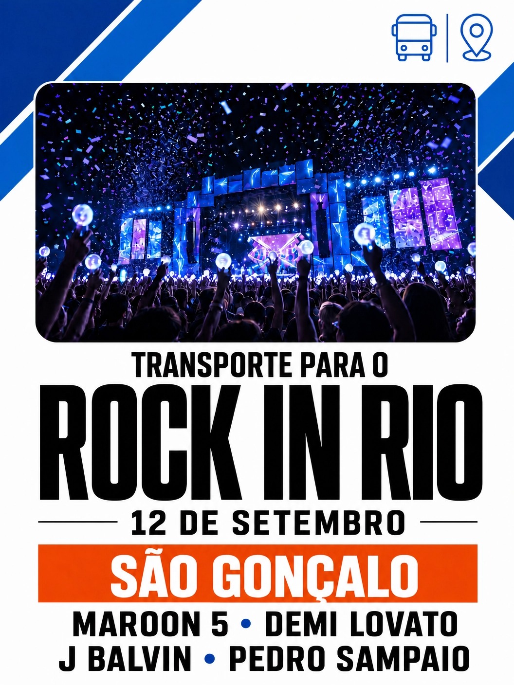 Rock in Rio 12 set São Gonçalo